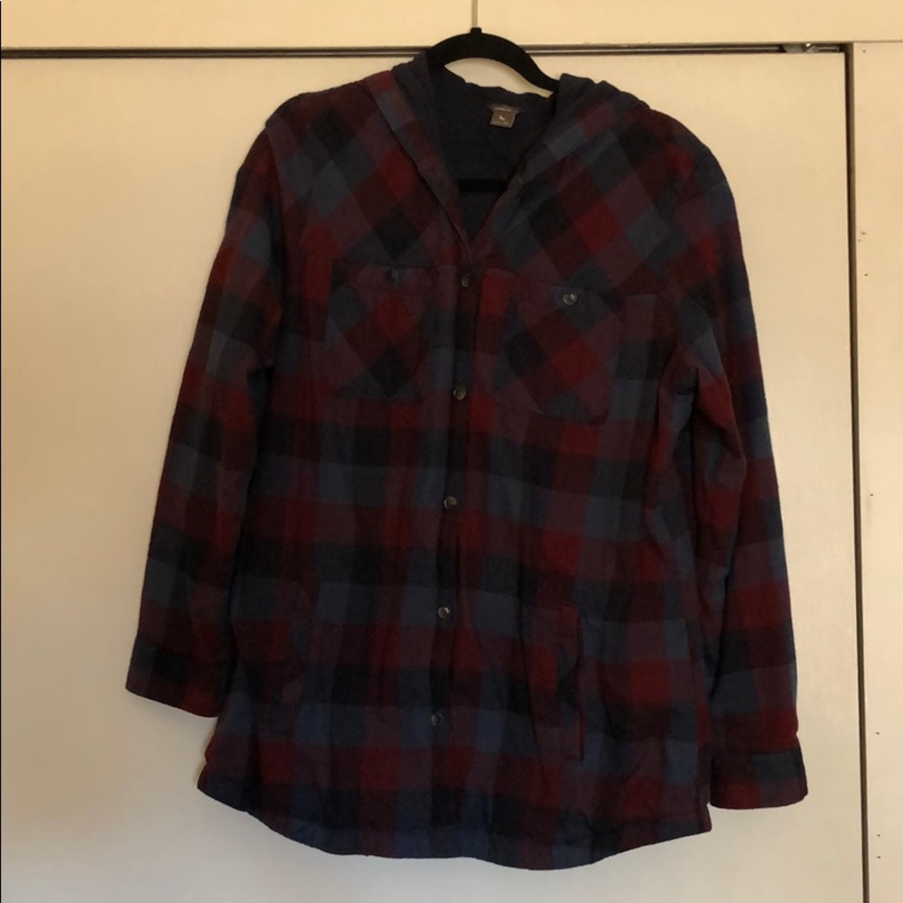 Eddie Bauer XL hooded long sleeve top